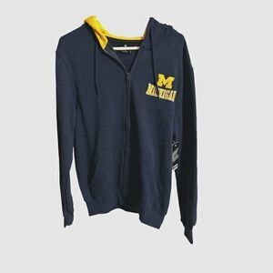 Michigan Wolverines Full Zip‎ Hoodie by NCAA size small